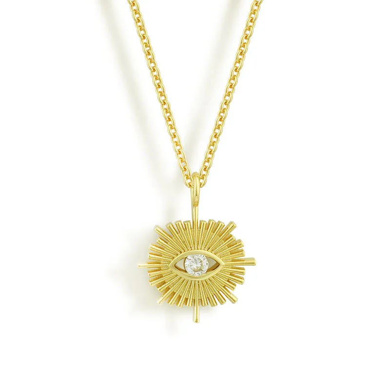 Sun's Eye Necklace sold by Evry Jewels
