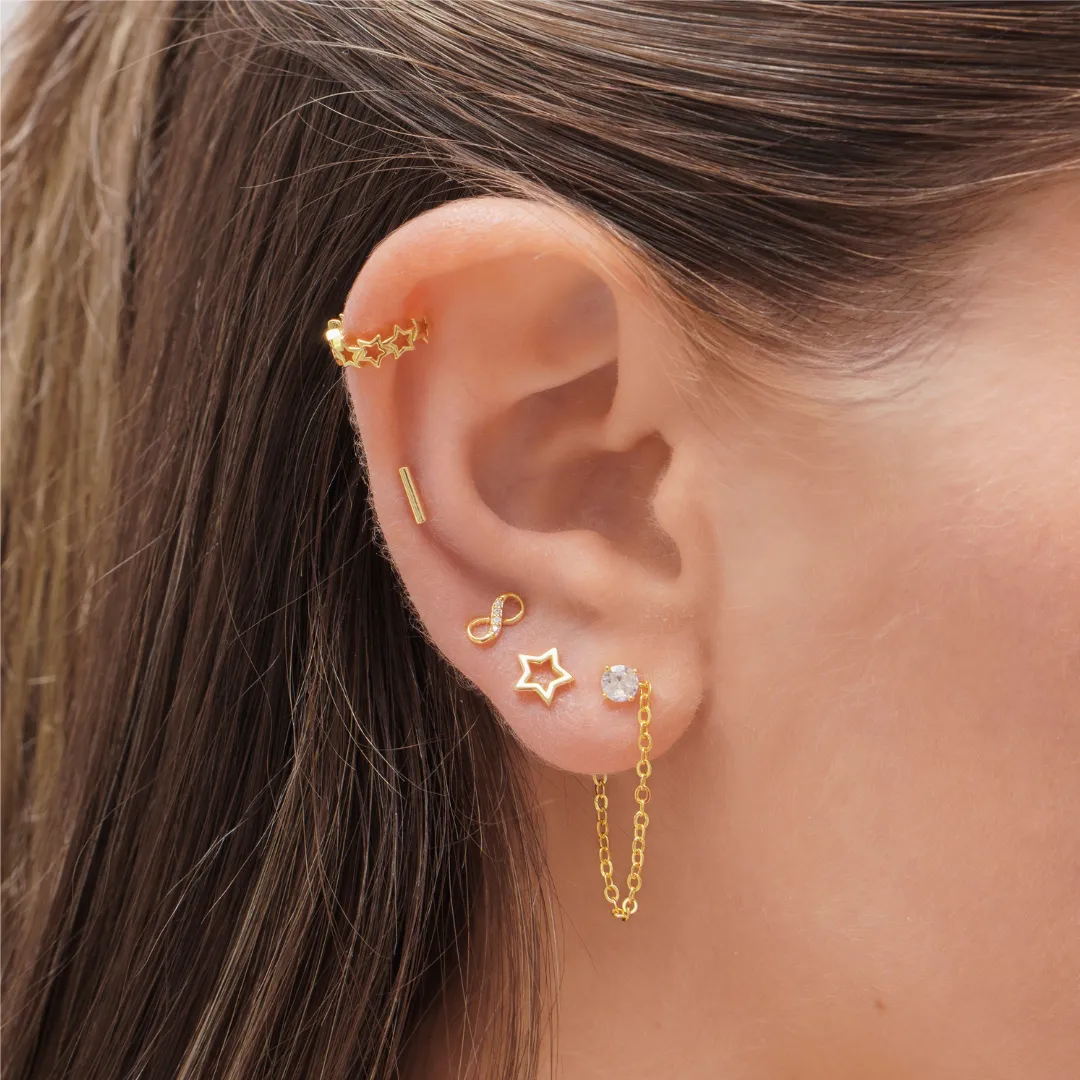 Starlit Dream Earrings sold by Evry Jewels product image thumbnail 3