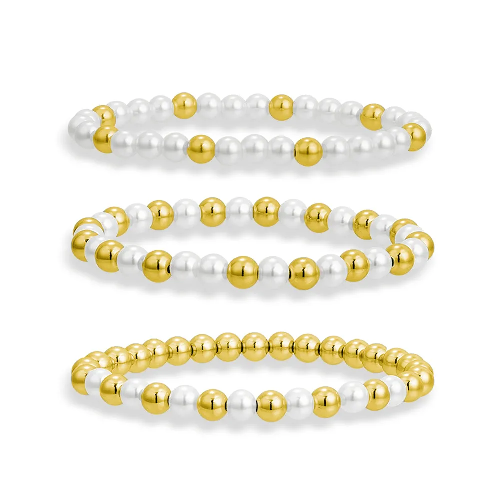 Island Girl Bundle: 3 Piece Bracelet Set sold by Evry Jewels