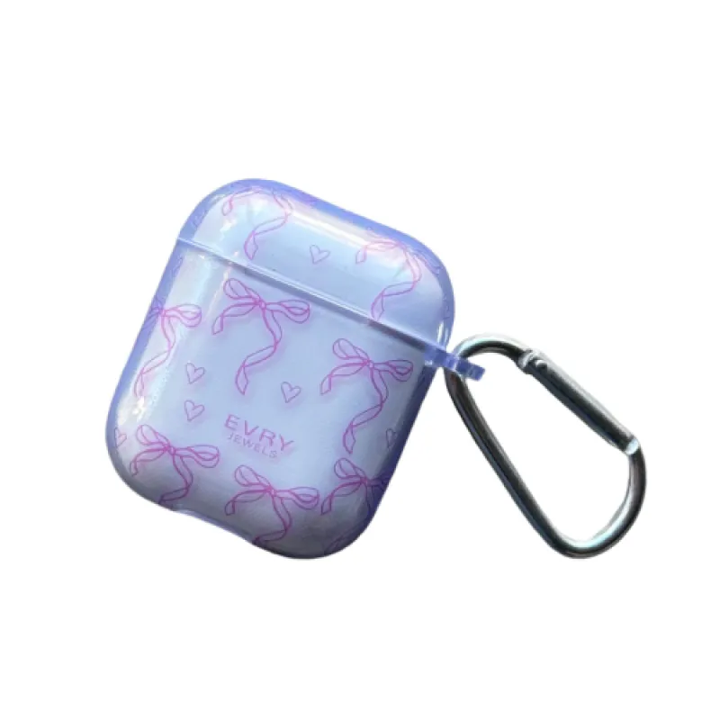 Bows and Hearts AirPod Case sold by Evry Jewels