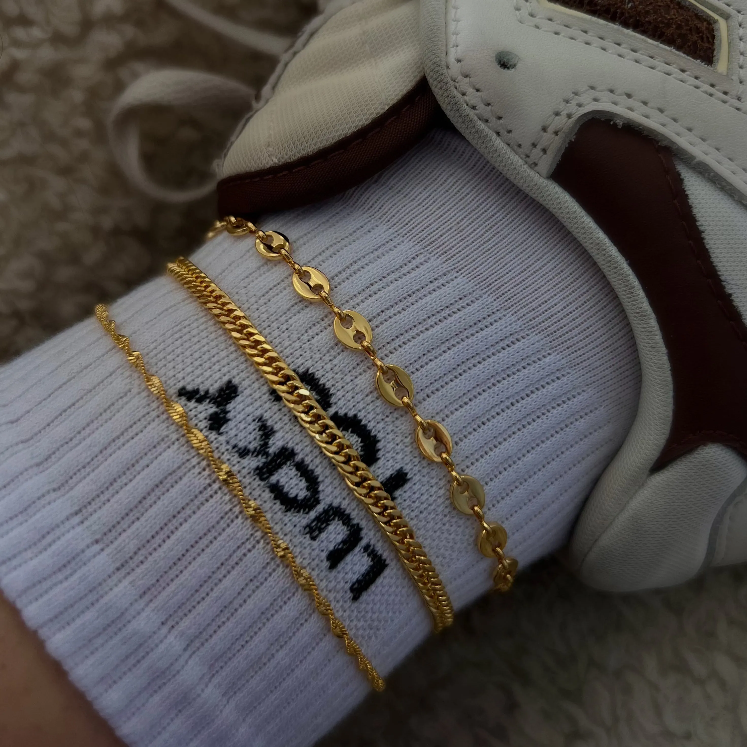 Don't Get It Twisted Anklet sold by Evry Jewels product image thumbnail 3