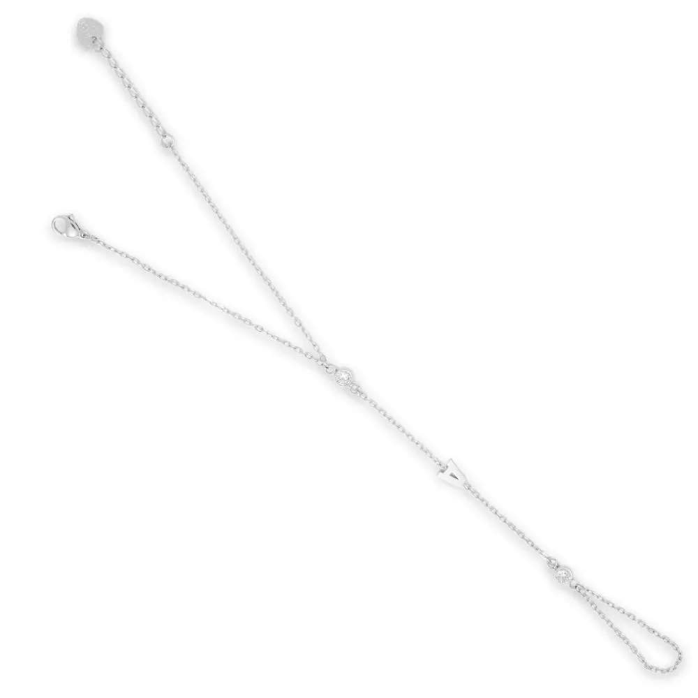 Custom/Personalized Letter Hand Chain sold by Evry Jewels product image thumbnail 5