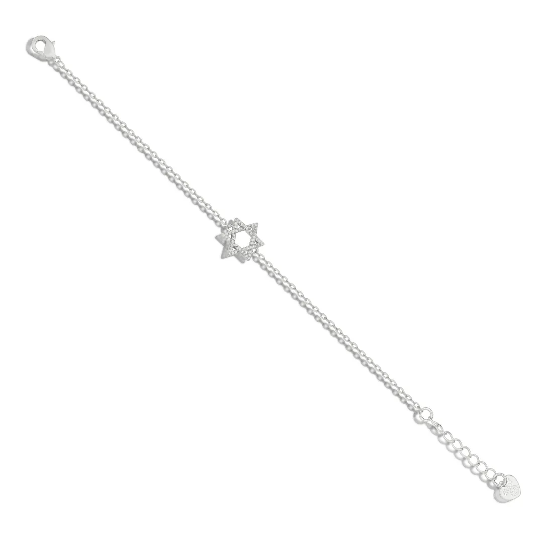 Star of David Bracelet sold by Evry Jewels product image thumbnail 2