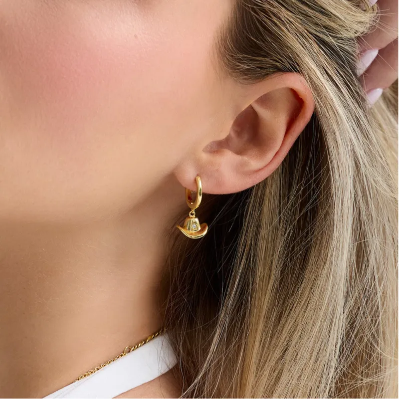 Howdy Earrings sold by Evry Jewels