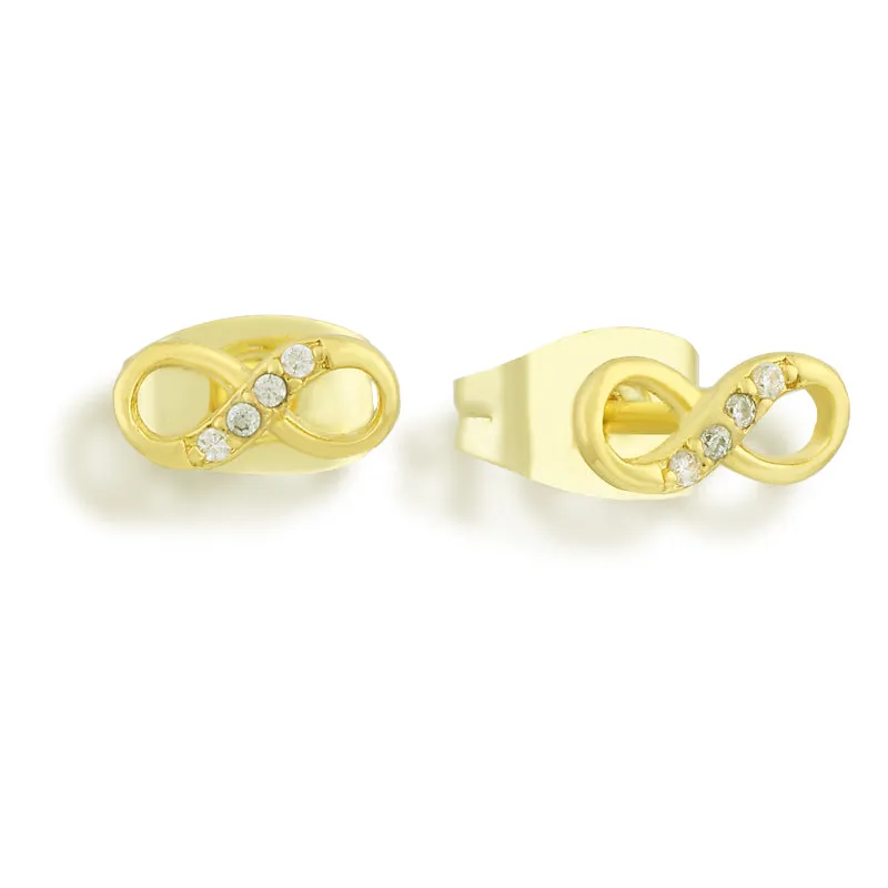 Infinity Earrings sold by Evry Jewels