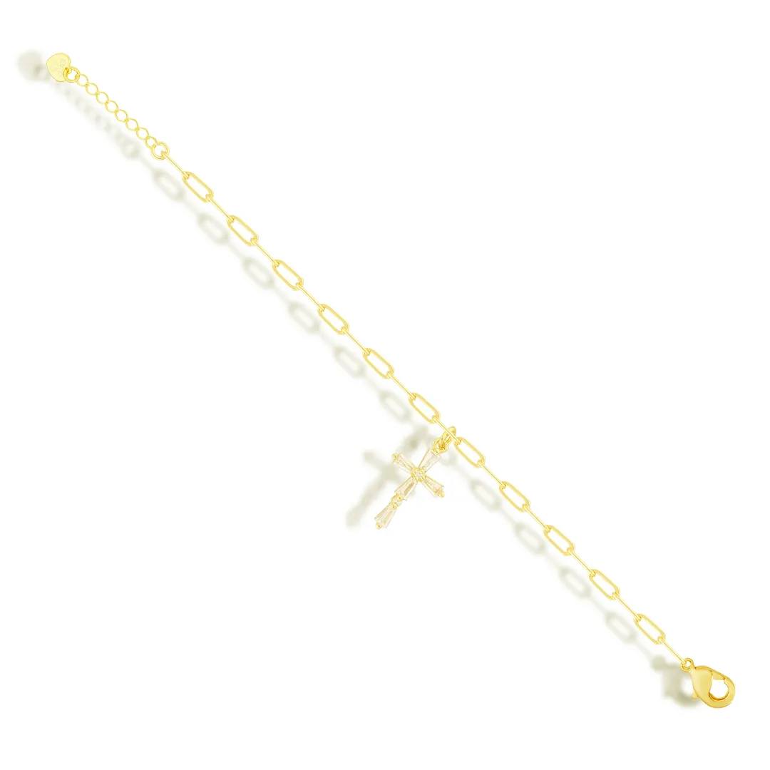 Divine Cross Bracelet sold by Evry Jewels