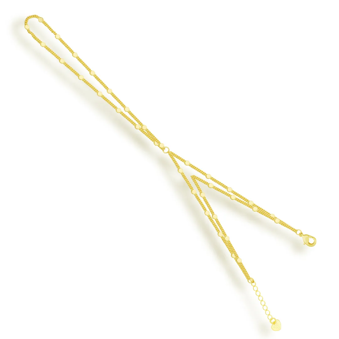 Dainty Energy Bundle: 3 Piece Bracelet and Hand Chain Bundle sold by Evry Jewels product image thumbnail 5