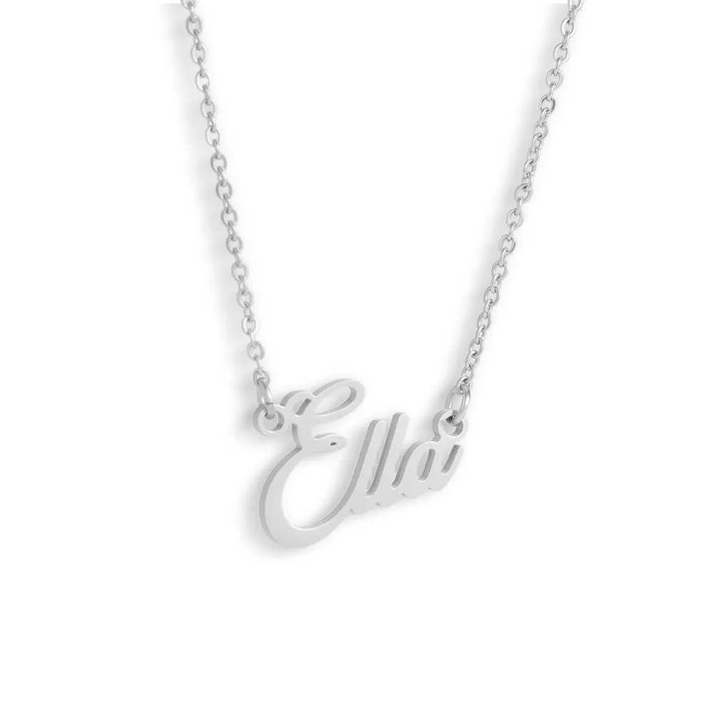 Custom/Personalized Nameplate Cable Necklace sold by Evry Jewels product image thumbnail 5