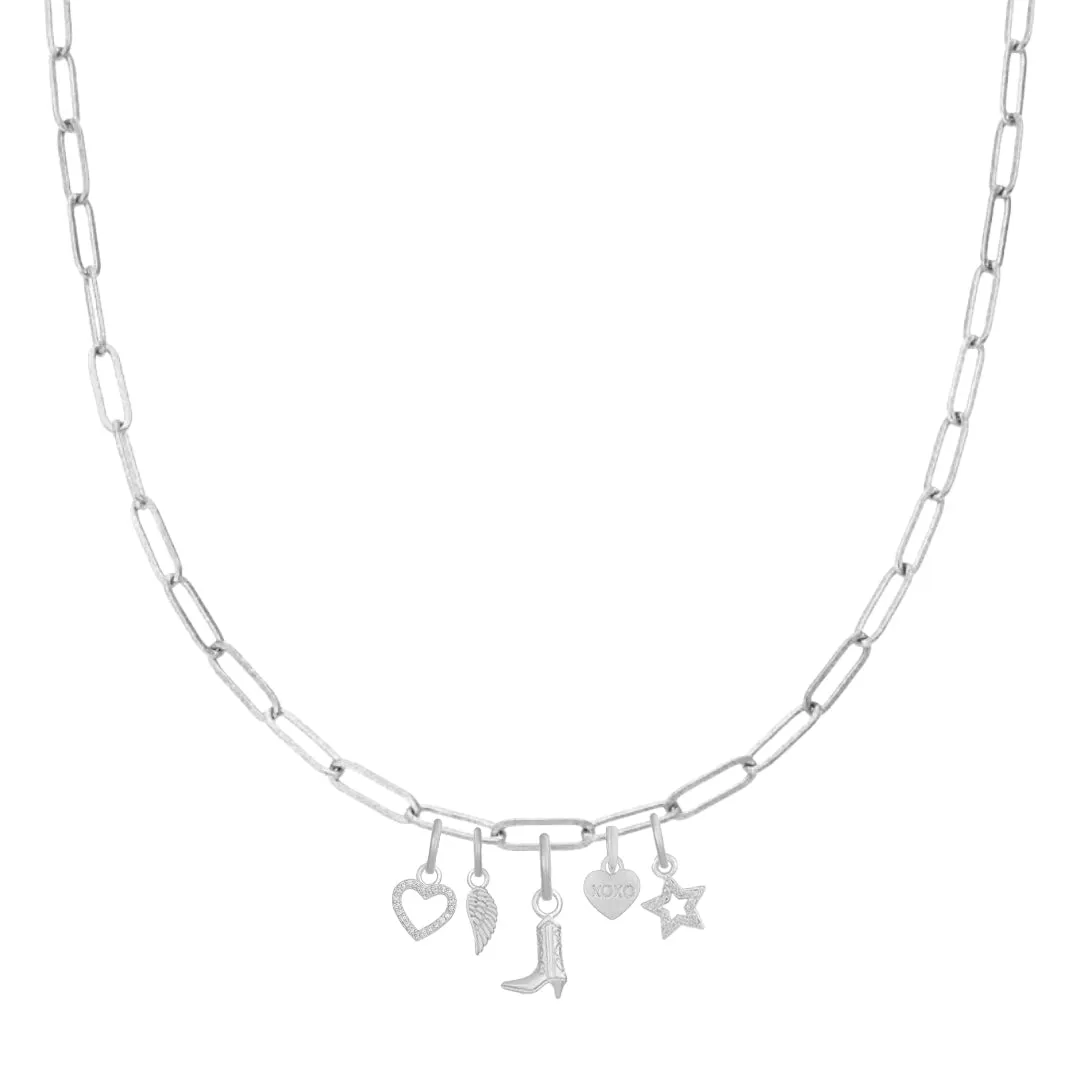 Dream Rodeo Charm Bundle Necklace sold by Evry Jewels product image thumbnail 2