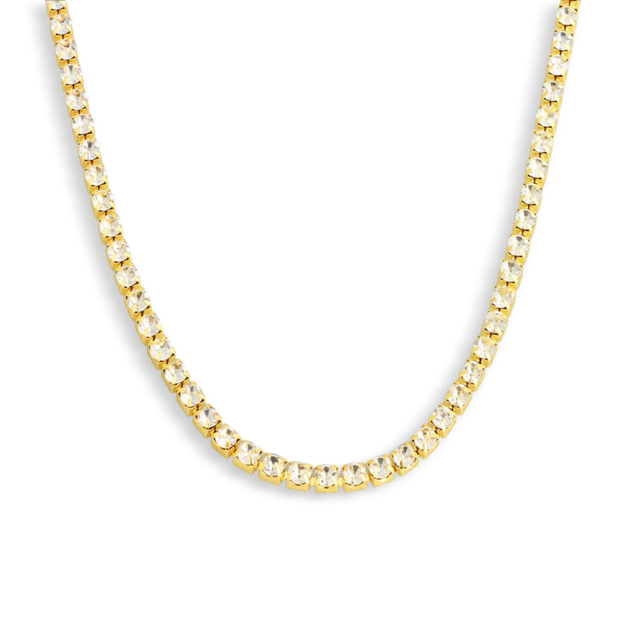 Icy Tennis Necklace sold by Evry Jewels product image thumbnail 4