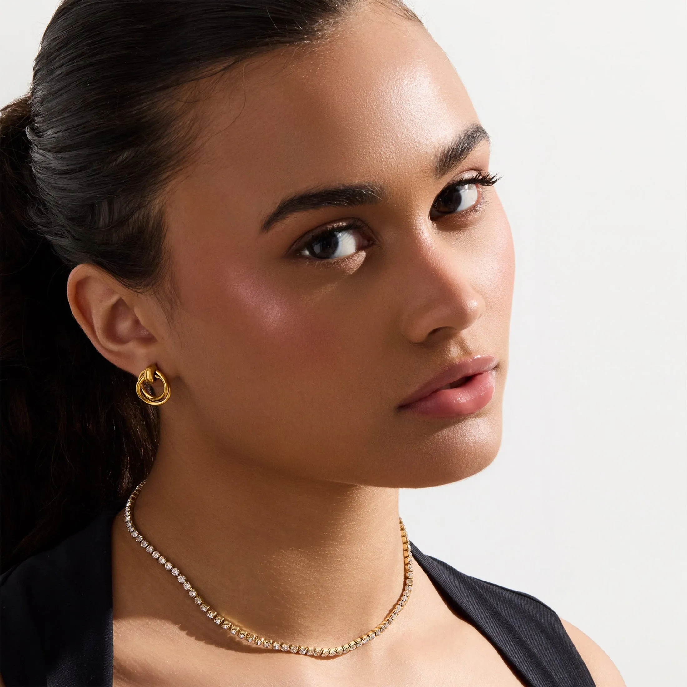 Icy Tennis Necklace sold by Evry Jewels product image thumbnail 5