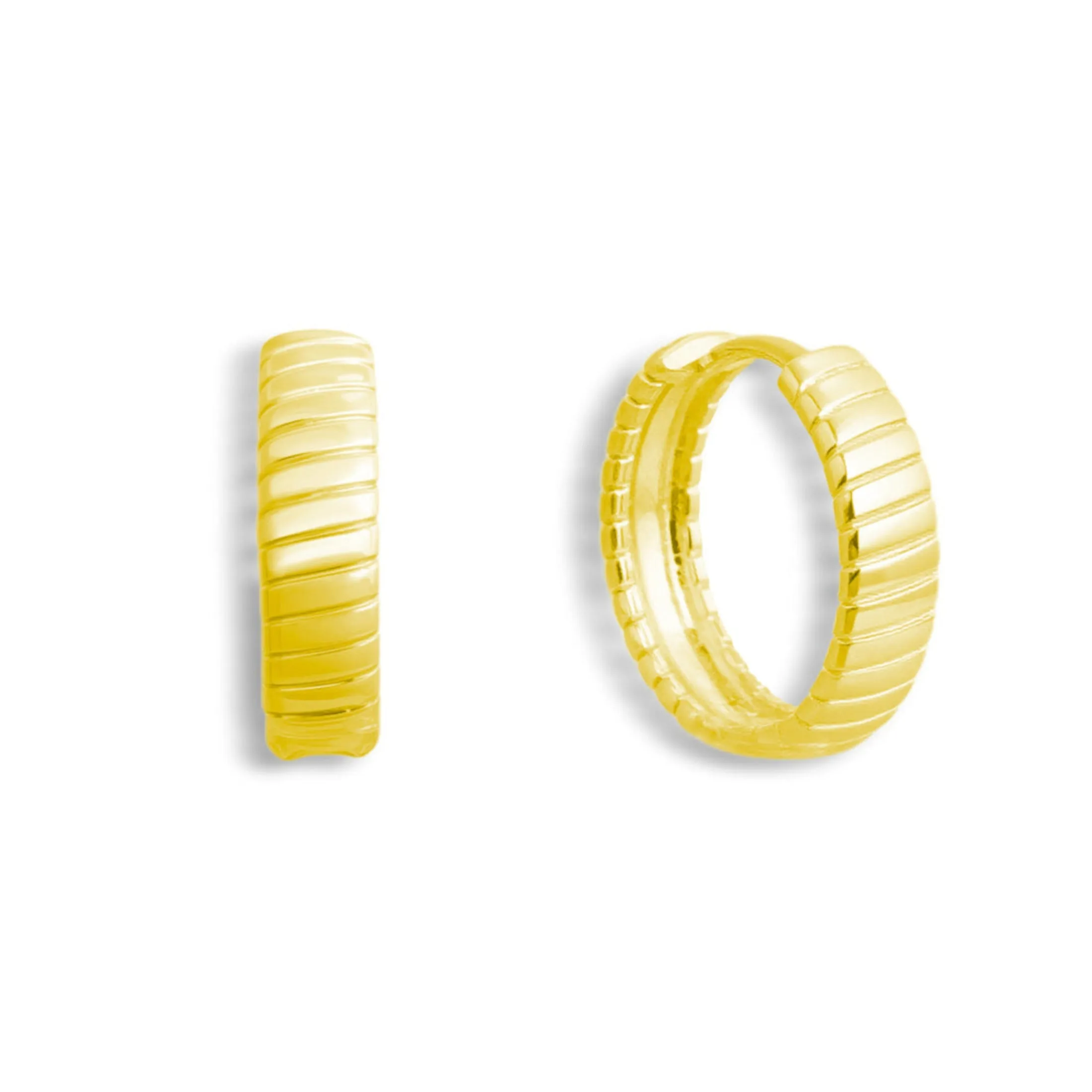 Golden Hoop Earrings sold by Evry Jewels