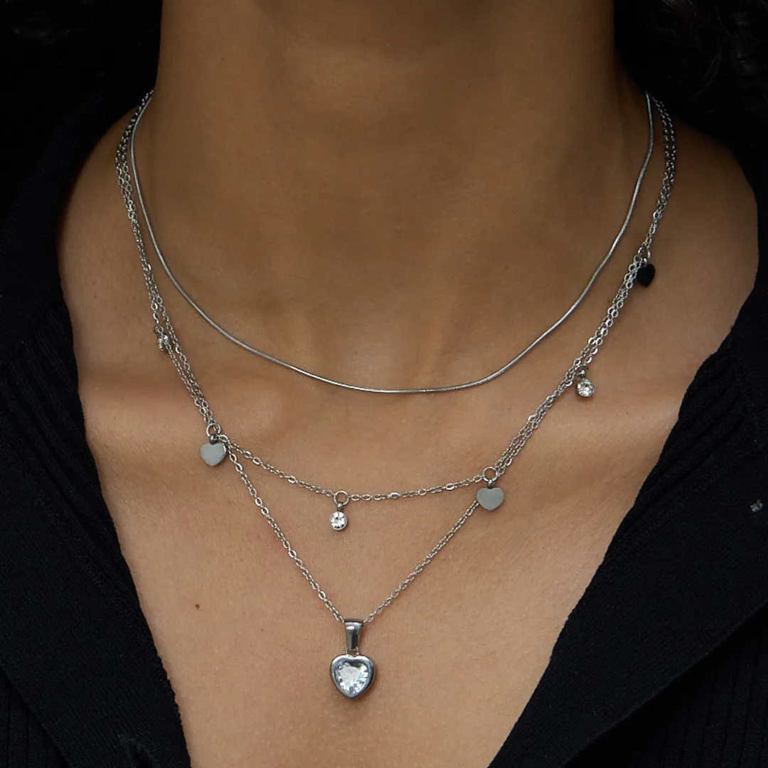 Cute Heart Necklace (VIP) sold by Evry Jewels product image thumbnail 5