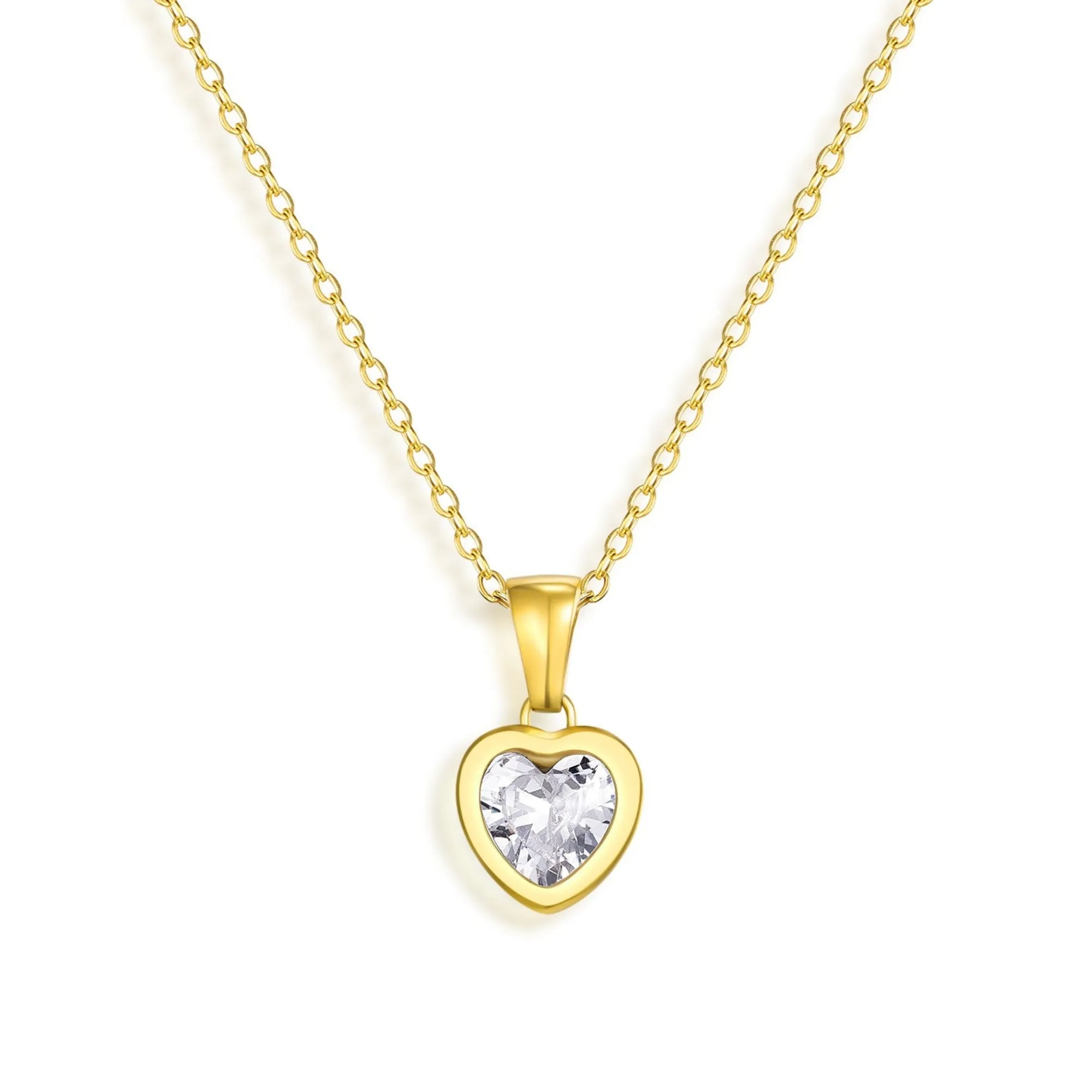 Cute Heart Necklace (VIP) sold by Evry Jewels