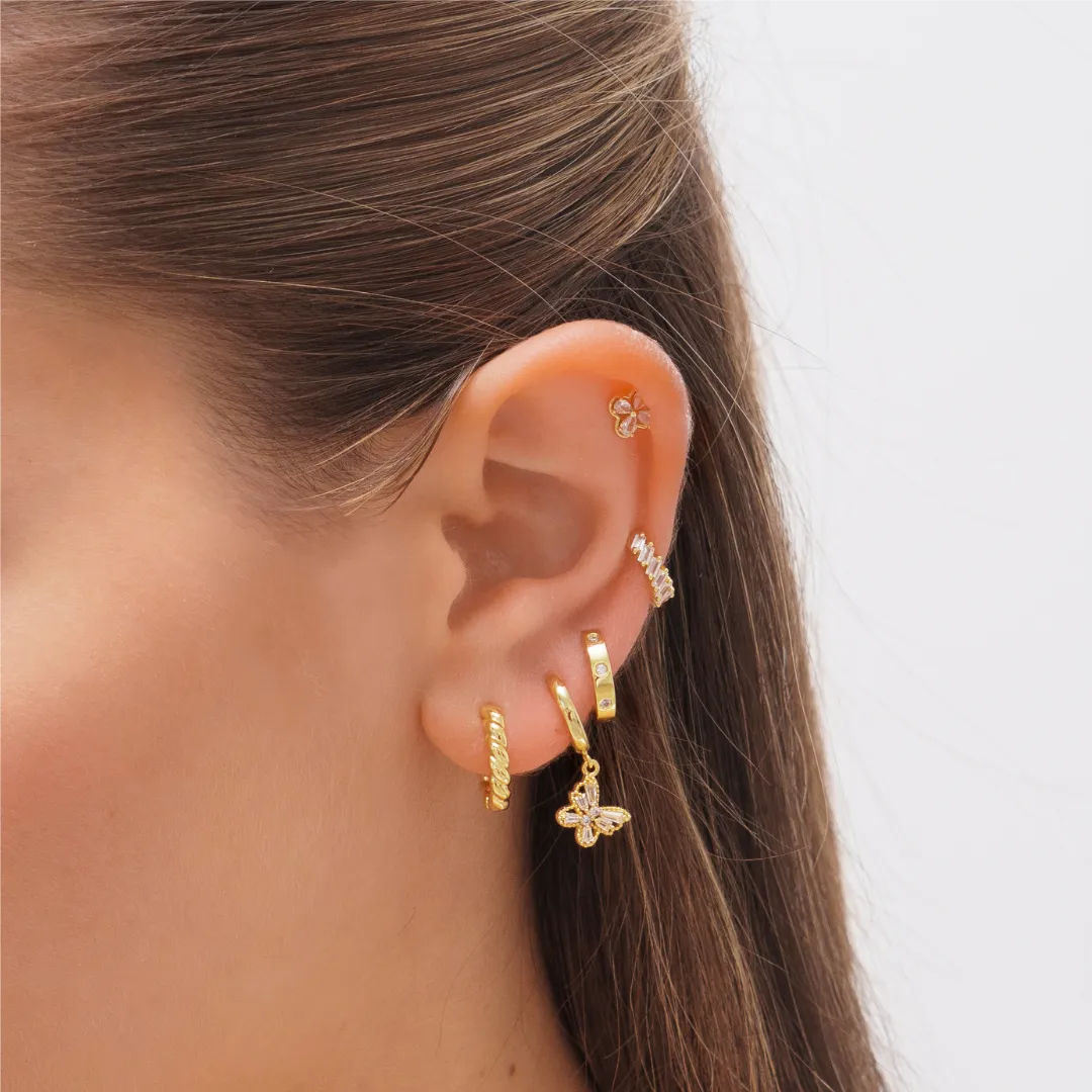 Croissant Earrings (VIP) sold by Evry Jewels product image thumbnail 3