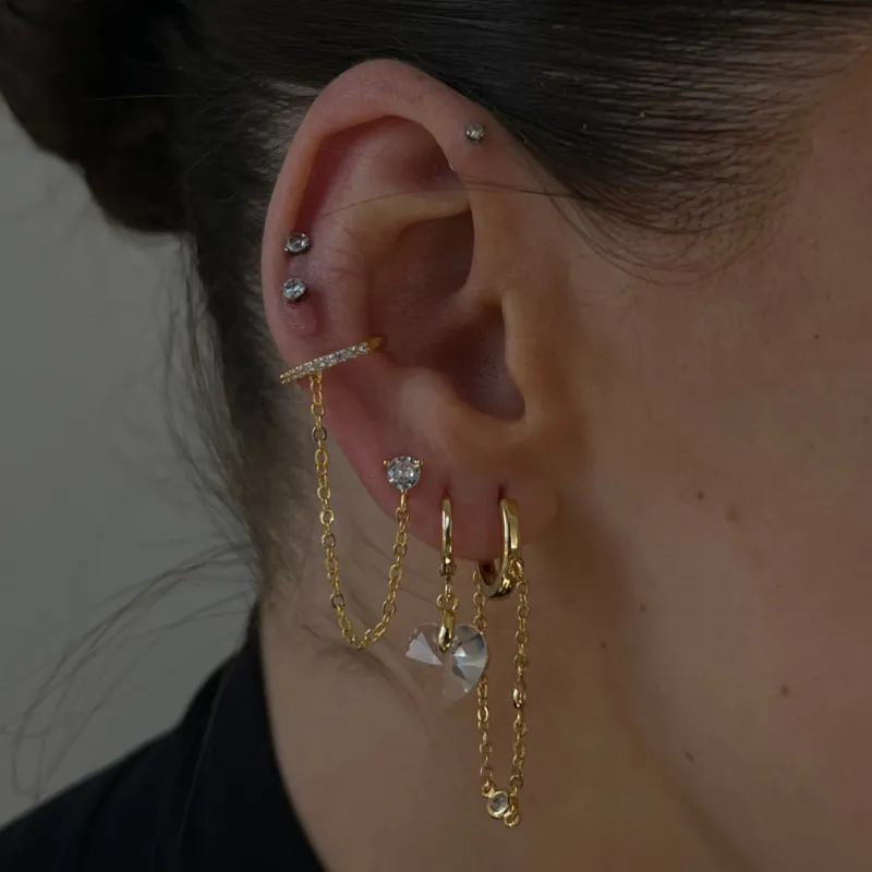 Hooked On You Earring/Earcuff (VIP) sold by Evry Jewels