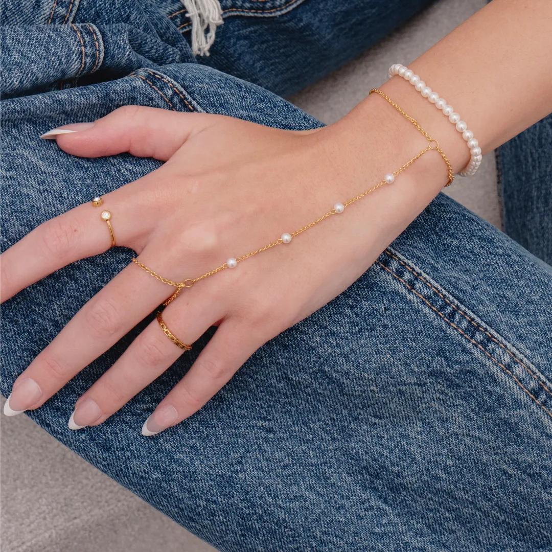 Lover Girl Hand Chain (VIP) sold by Evry Jewels product image thumbnail 3