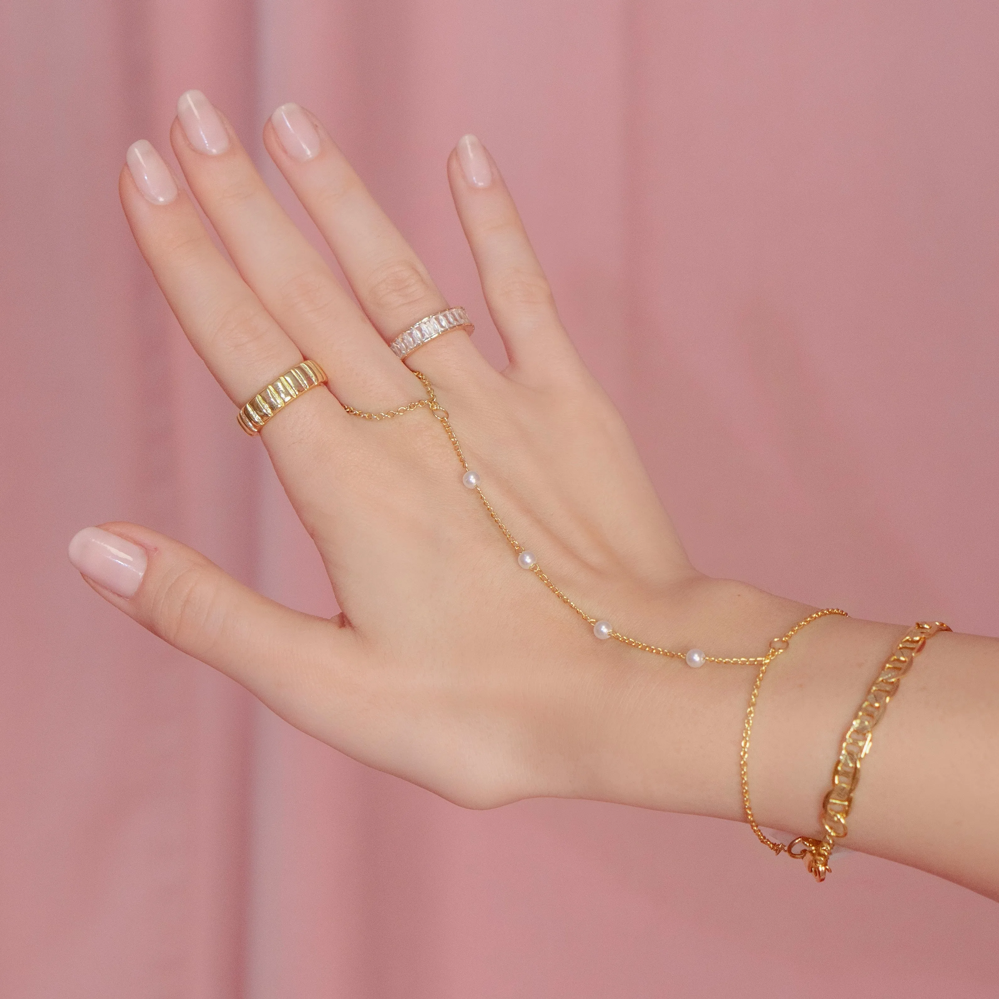 Lover Girl Hand Chain (VIP) sold by Evry Jewels product image thumbnail 5