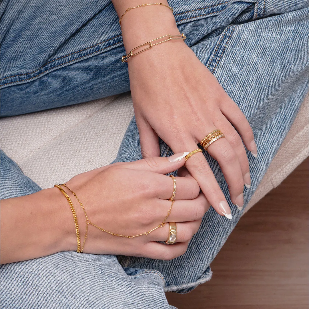 Bar Hand Chain (VIP) sold by Evry Jewels product image thumbnail 3