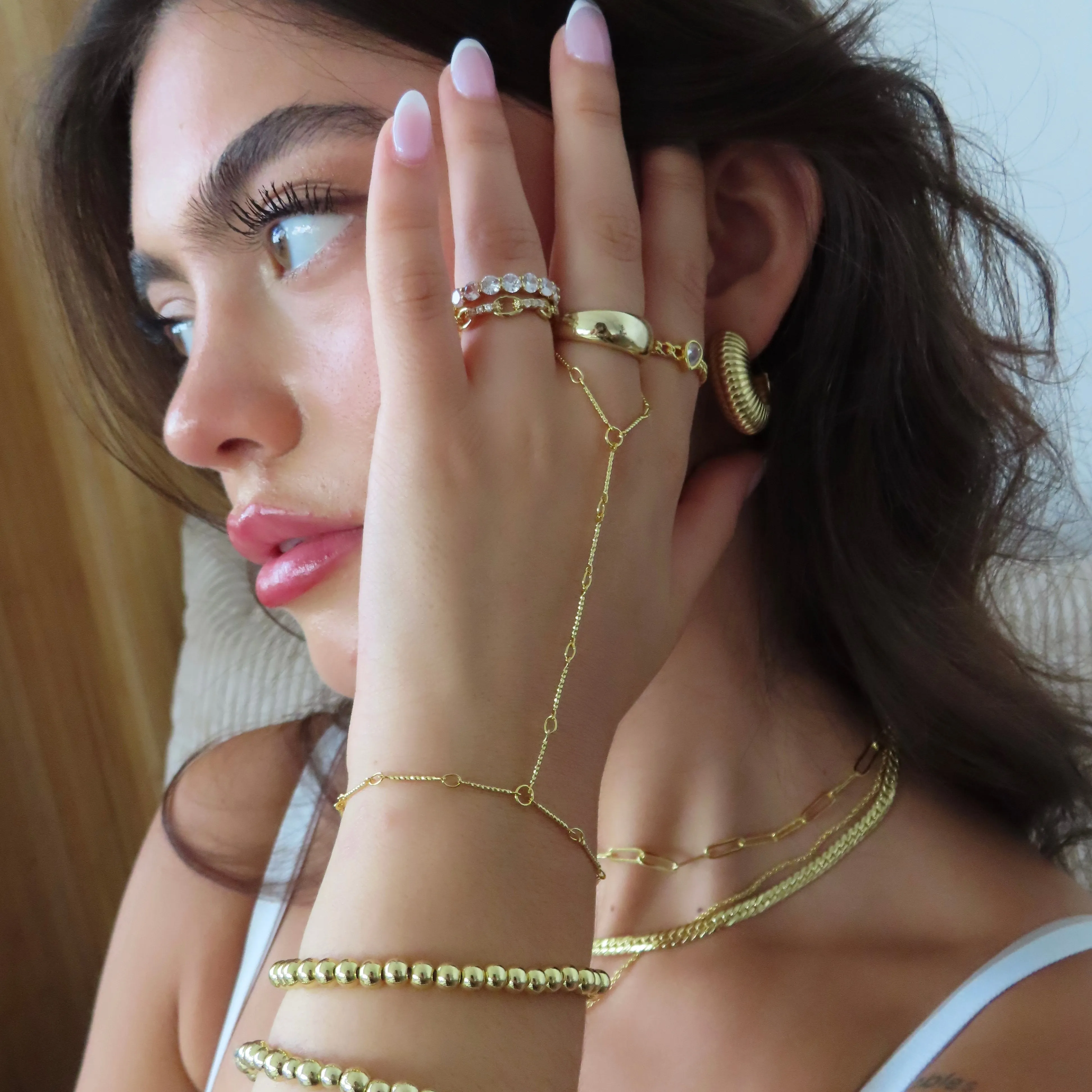 Bar Hand Chain (VIP) sold by Evry Jewels