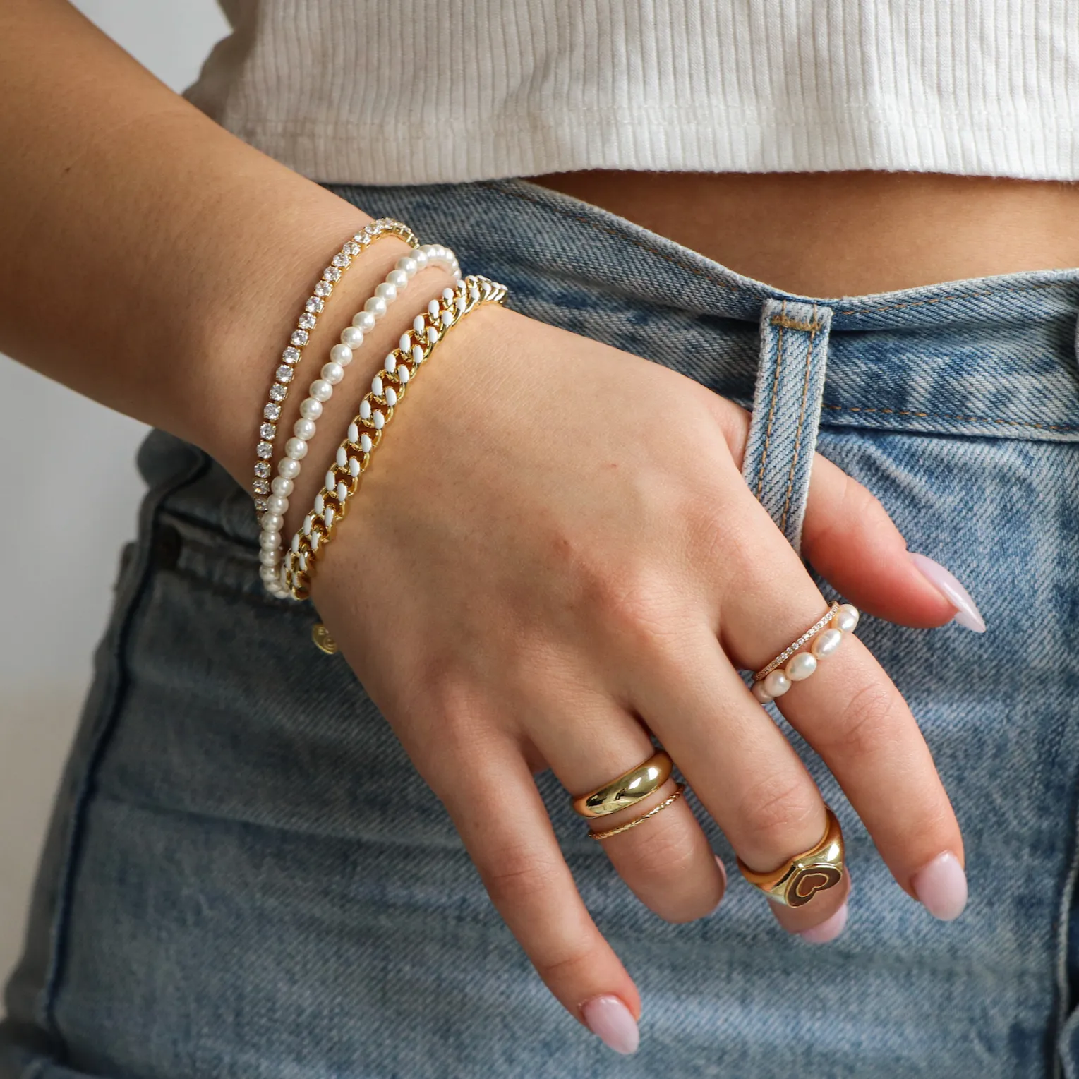 Icy Tennis Bracelet (VIP) sold by Evry Jewels product image thumbnail 4