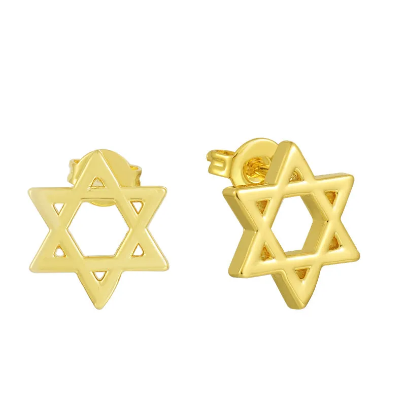 Star of David Earrings (VIP) sold by Evry Jewels
