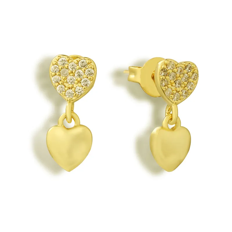 Heart of Stone Earrings (VIP) sold by Evry Jewels