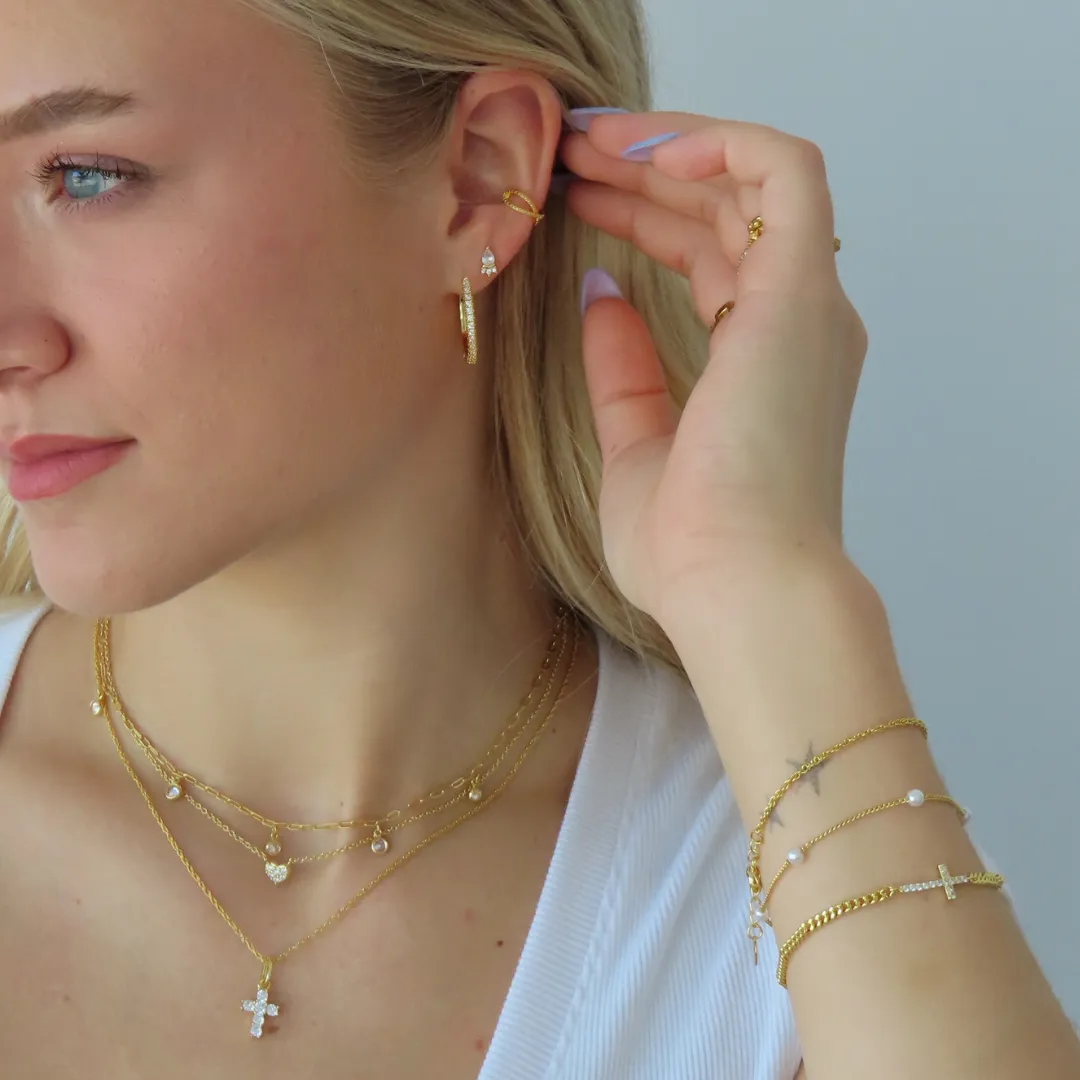 Crossover Ear Cuff (VIP) sold by Evry Jewels product image thumbnail 3