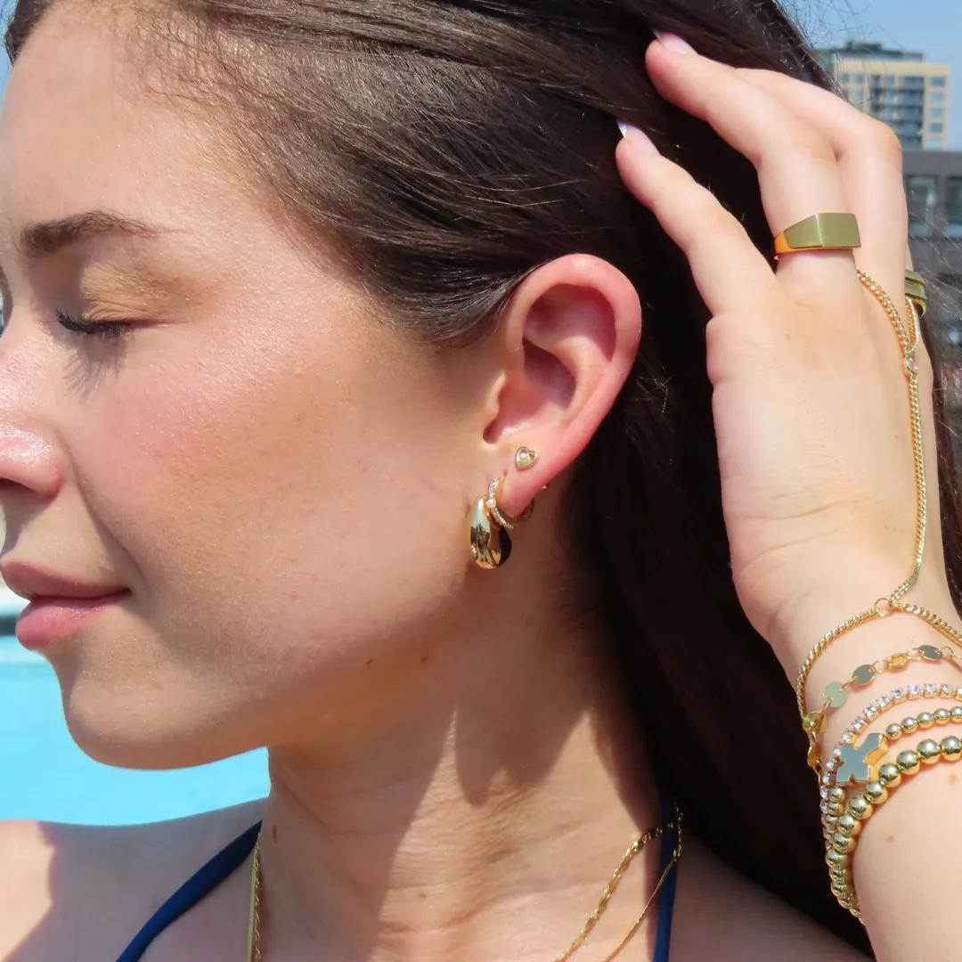 Teardrop Earrings (VIP) sold by Evry Jewels product image thumbnail 5