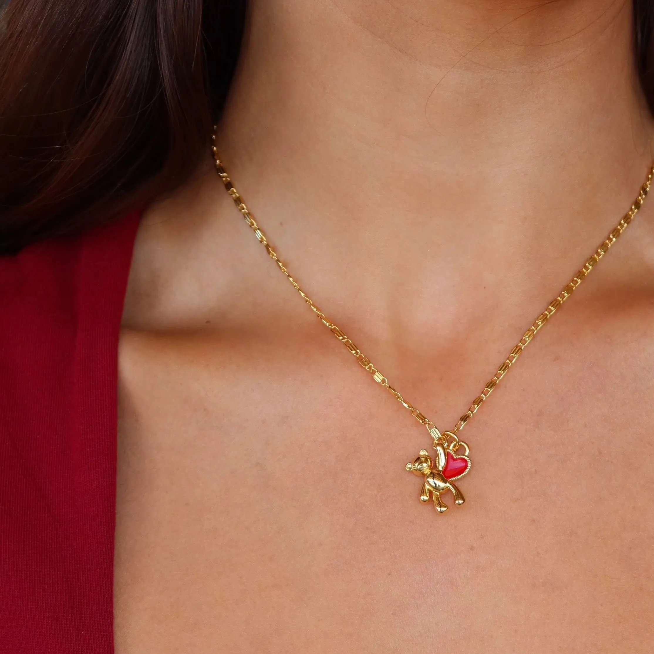 Heart & Hug Necklace (VIP) sold by Evry Jewels product image thumbnail 2