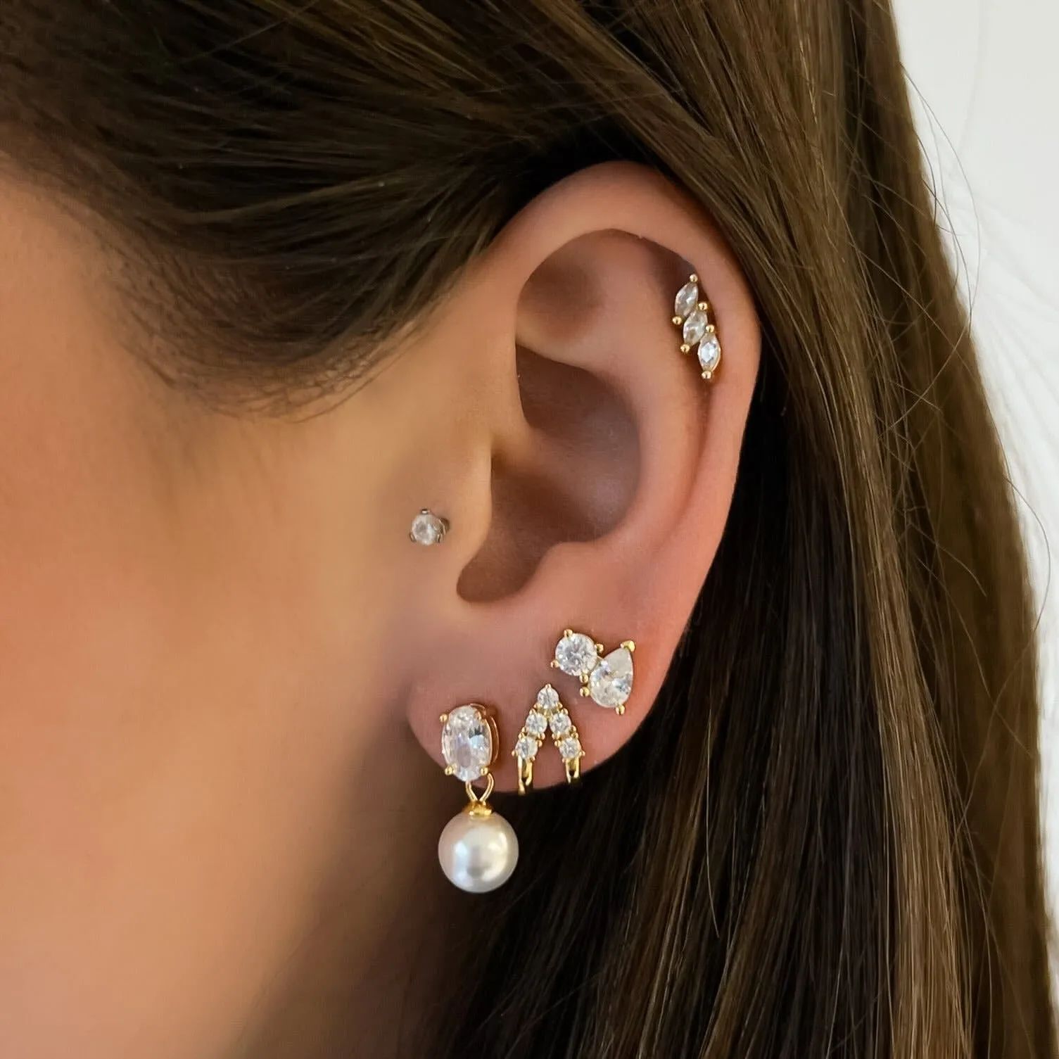 Toi et Moi Earrings (VIP) sold by Evry Jewels product image thumbnail 2