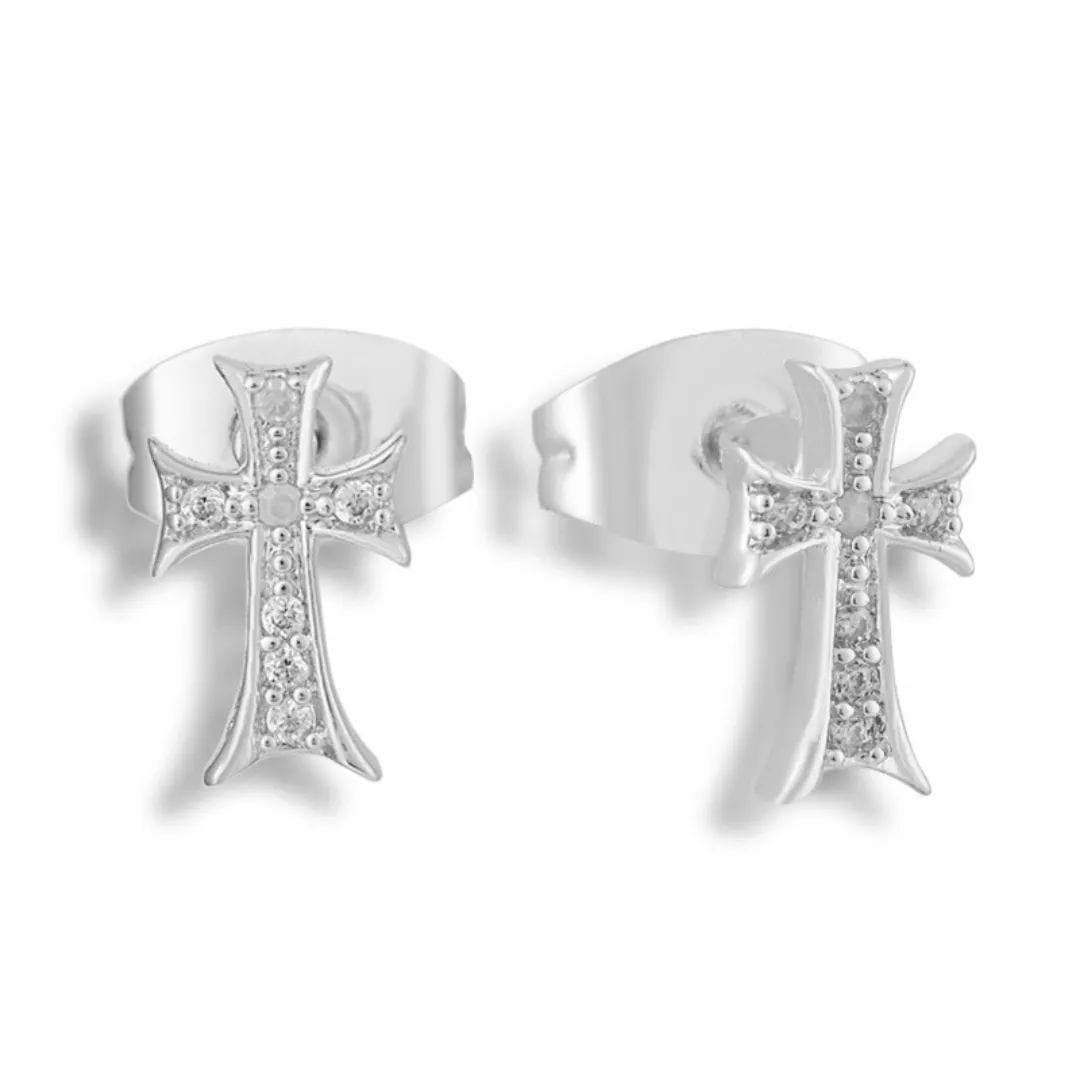 Crossed Earrings (VIP) sold by Evry Jewels product image thumbnail 2