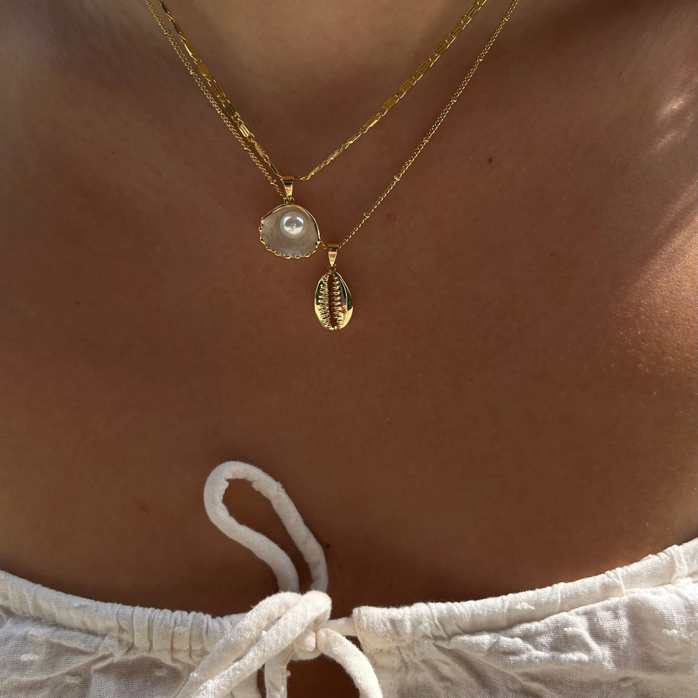 Cowrie Necklace (VIP) sold by Evry Jewels product image thumbnail 2