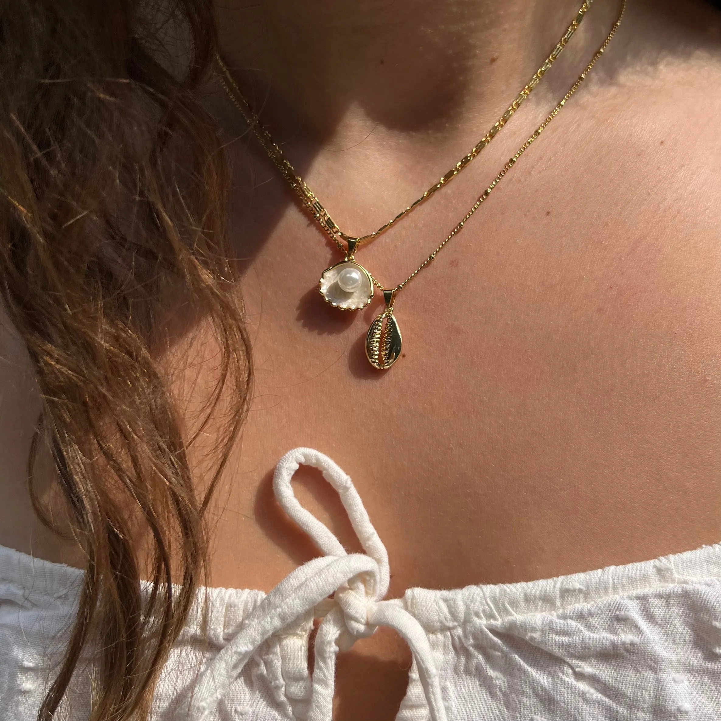 Cowrie Necklace (VIP) sold by Evry Jewels product image thumbnail 3