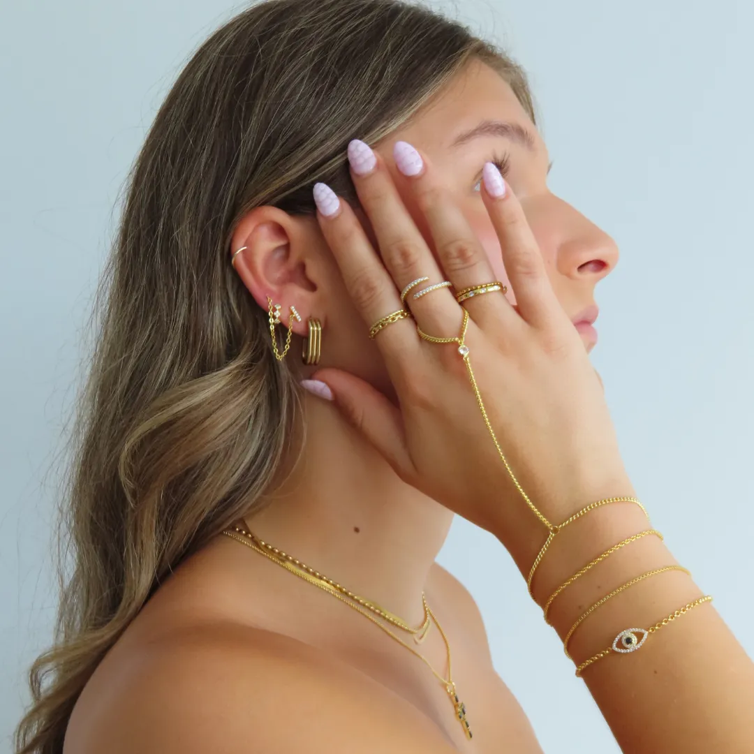 Box Chain Bracelet (VIP) sold by Evry Jewels product image thumbnail 2