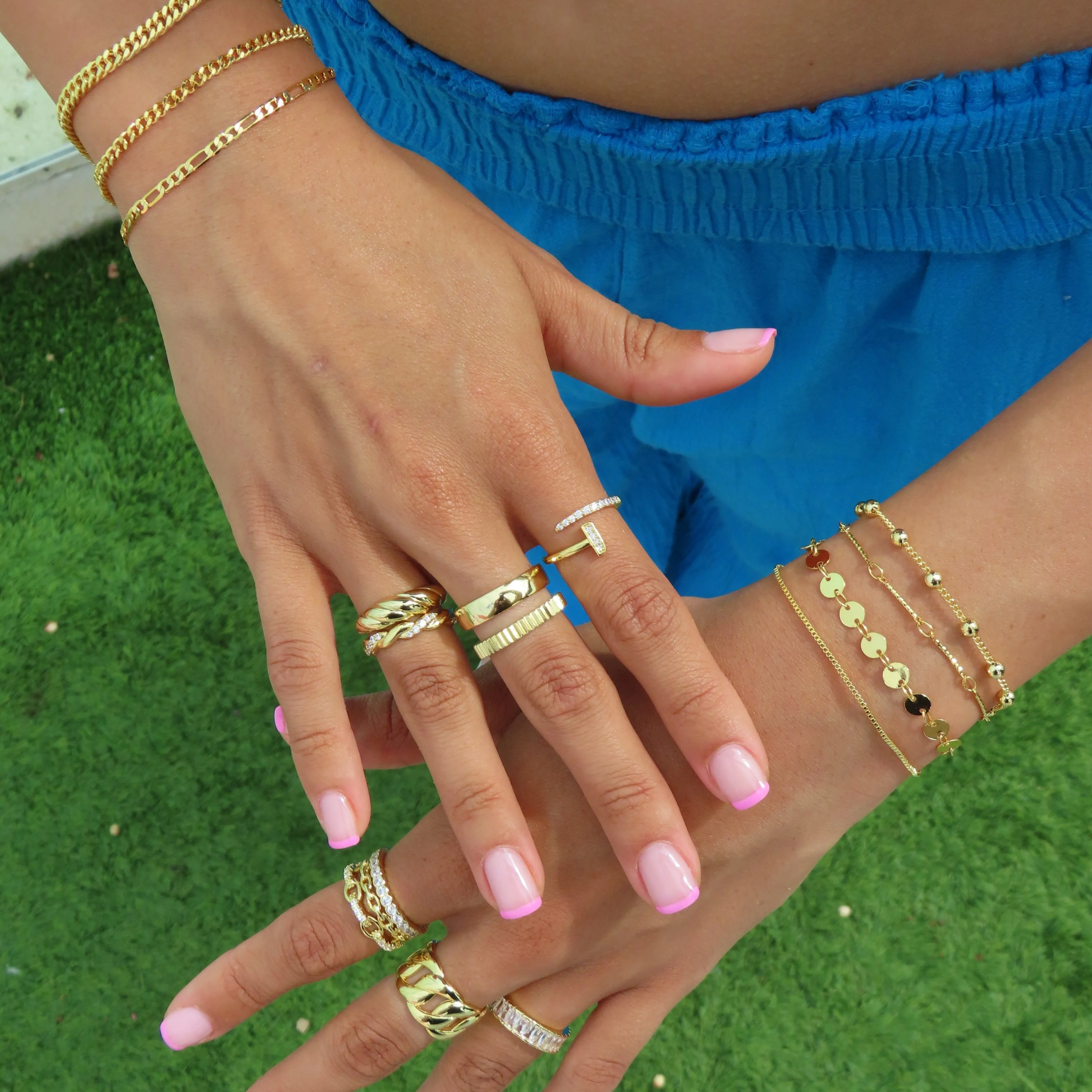 Bar Chain Bracelet (VIP) sold by Evry Jewels product image thumbnail 3