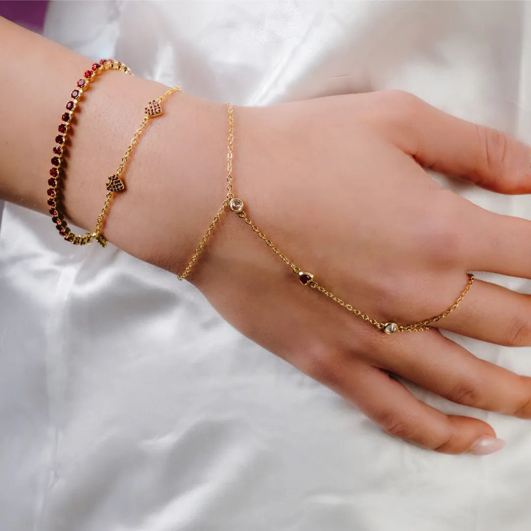 Rich Girl Tennis Bracelet (VIP) sold by Evry Jewels product image thumbnail 3