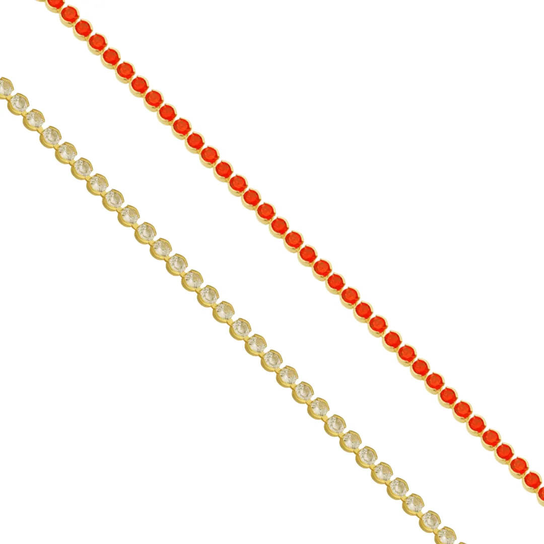 Rich Girl Tennis Bracelet (VIP) sold by Evry Jewels product image thumbnail 2