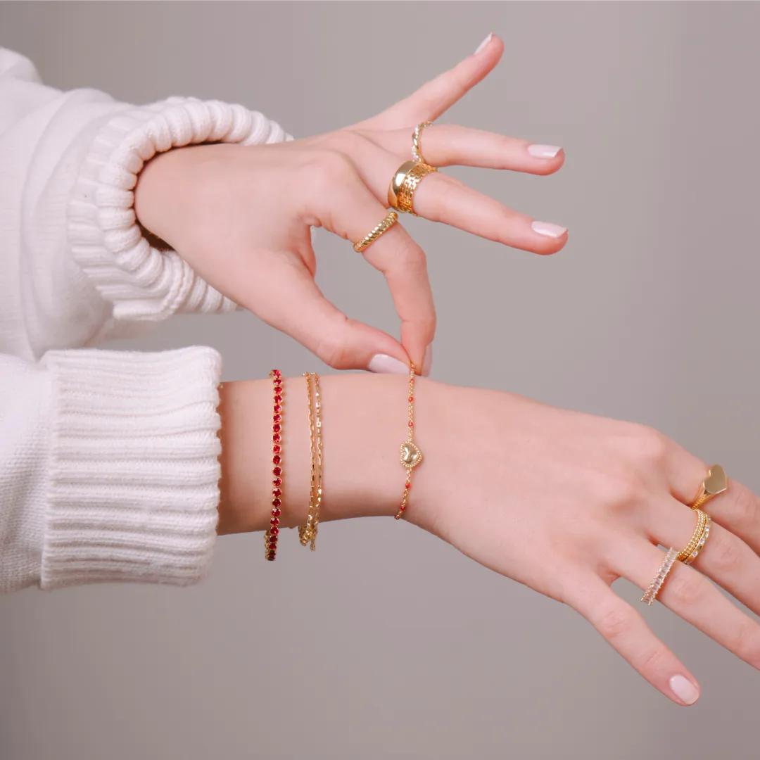 Rich Girl Tennis Bracelet (VIP) sold by Evry Jewels product image thumbnail 5