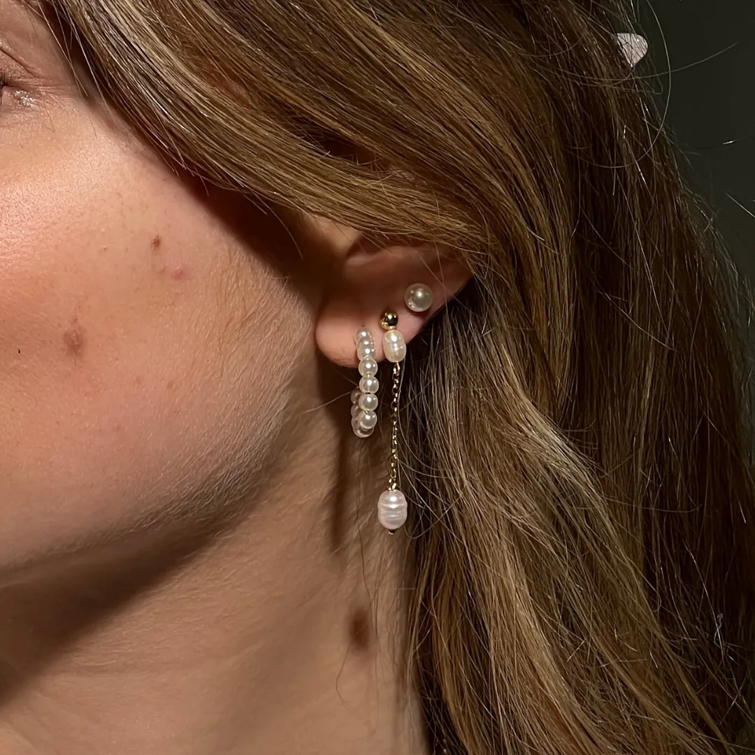 Pearly Earrings (VIP) sold by Evry Jewels product image thumbnail 2