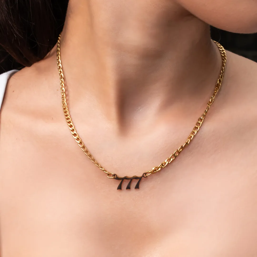 Angel Number Necklace (VIP) sold by Evry Jewels product image thumbnail 3