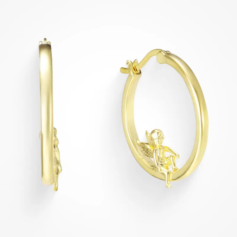Guardian Angel Earrings (VIP) sold by Evry Jewels