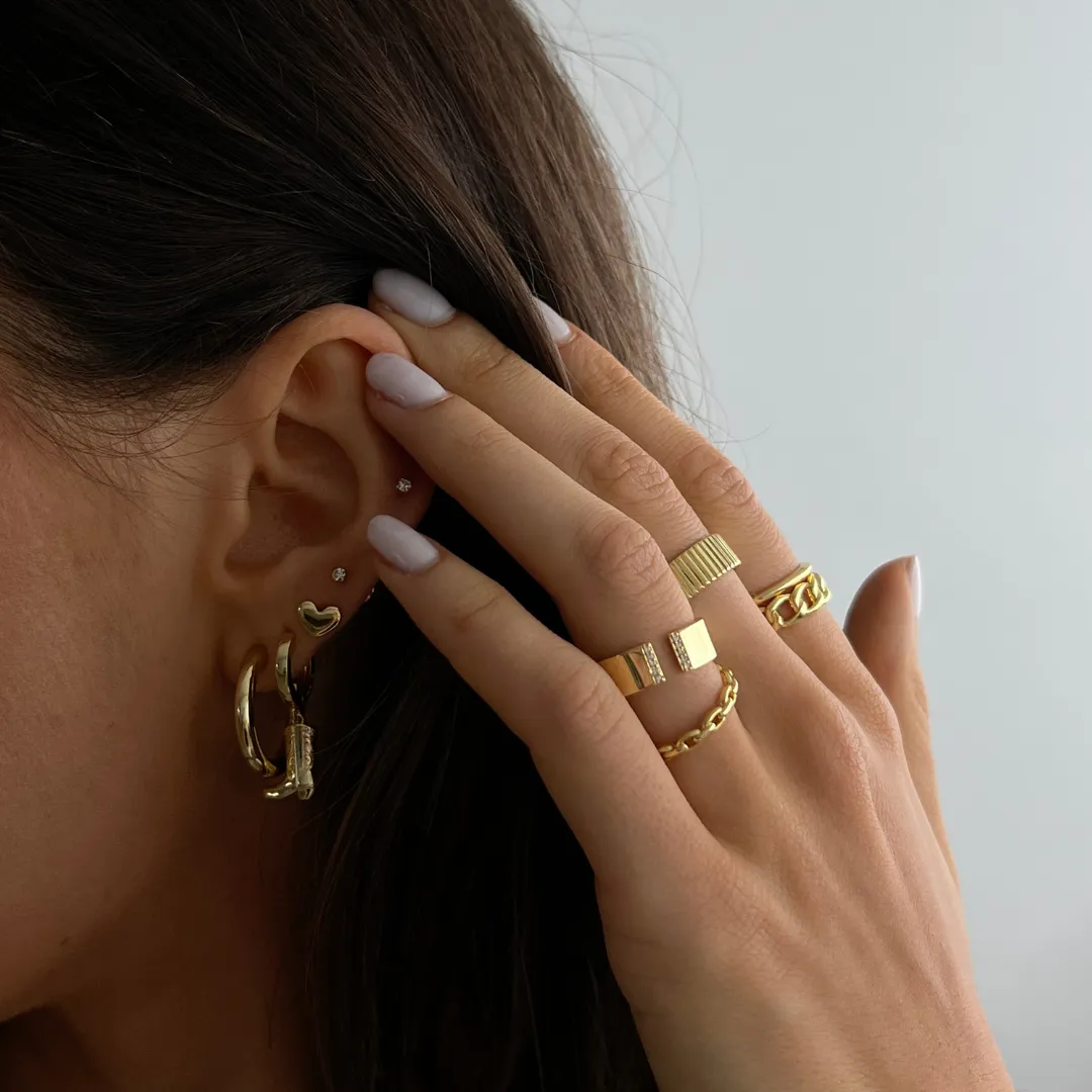 Love Earrings (VIP) sold by Evry Jewels product image thumbnail 5