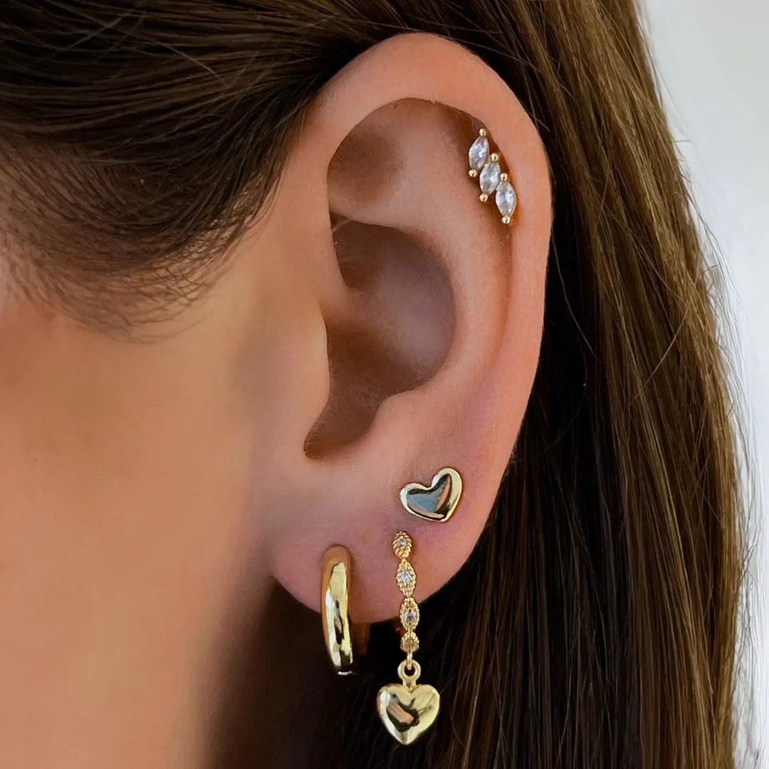Love Earrings (VIP) sold by Evry Jewels product image thumbnail 2