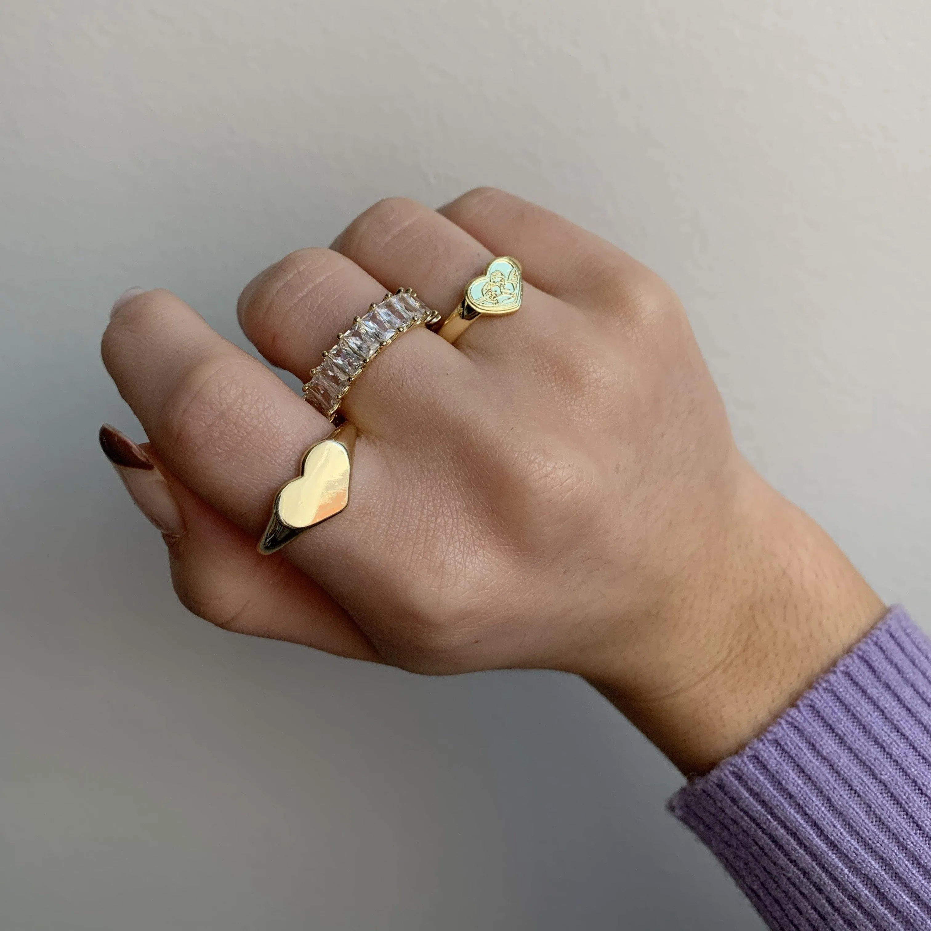 Heavenly Kiss Ring (VIP) sold by Evry Jewels product image thumbnail 4