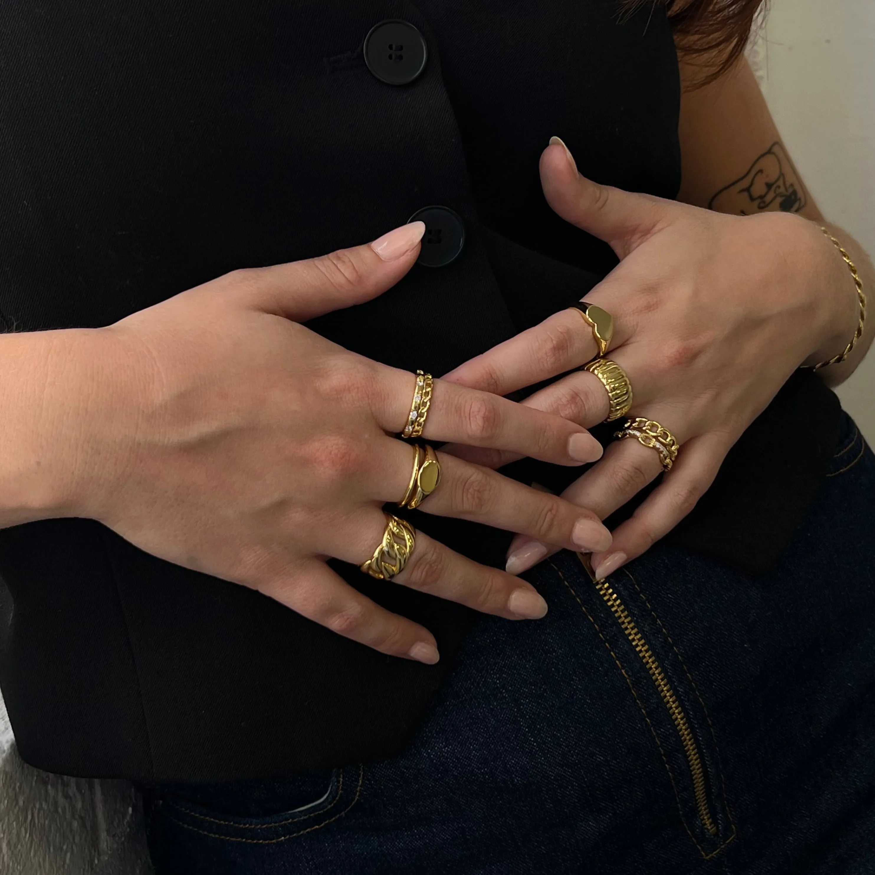 Chain Reaction Ring (VIP) sold by Evry Jewels product image thumbnail 3