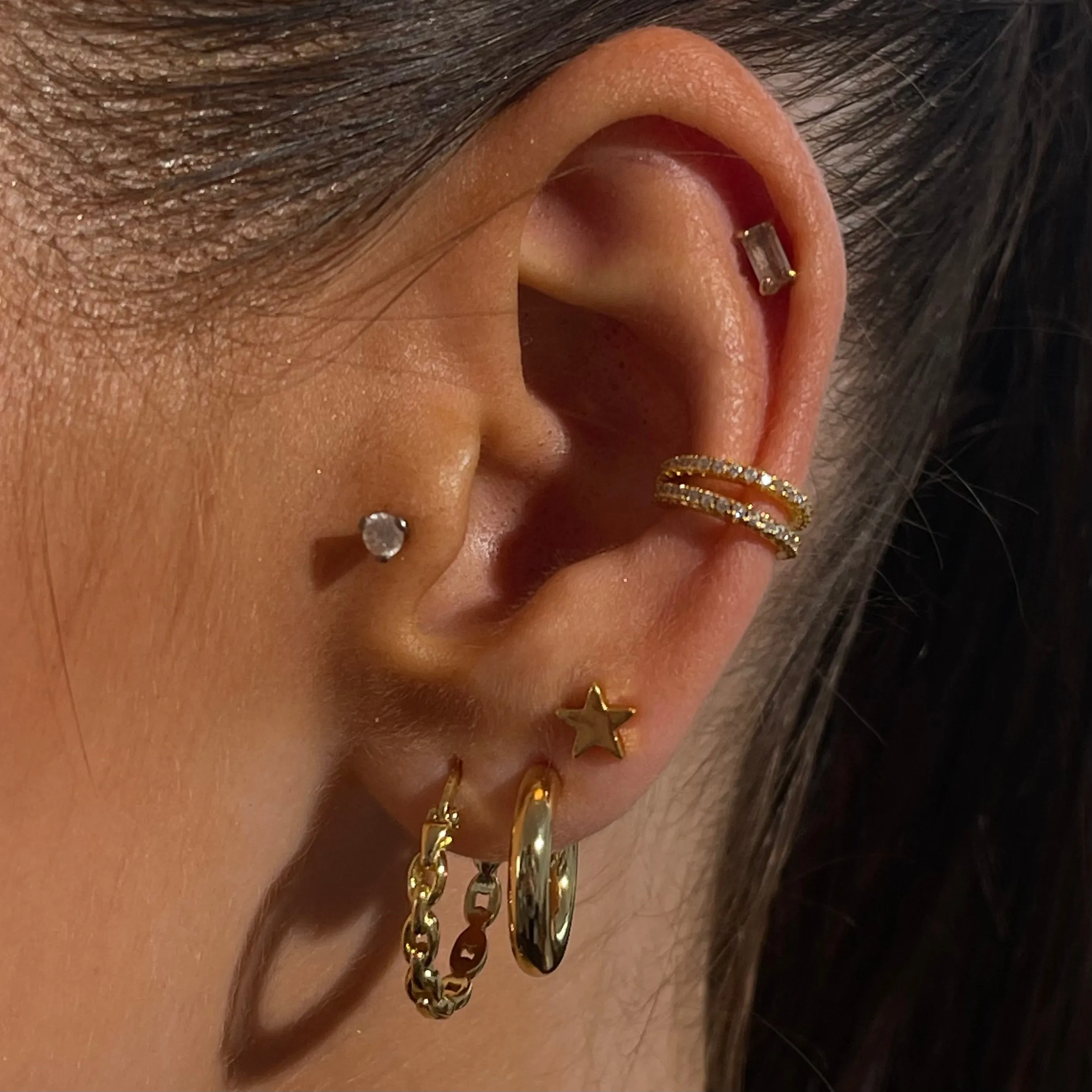 Soho 2.0 Hoops (VIP) sold by Evry Jewels product image thumbnail 2