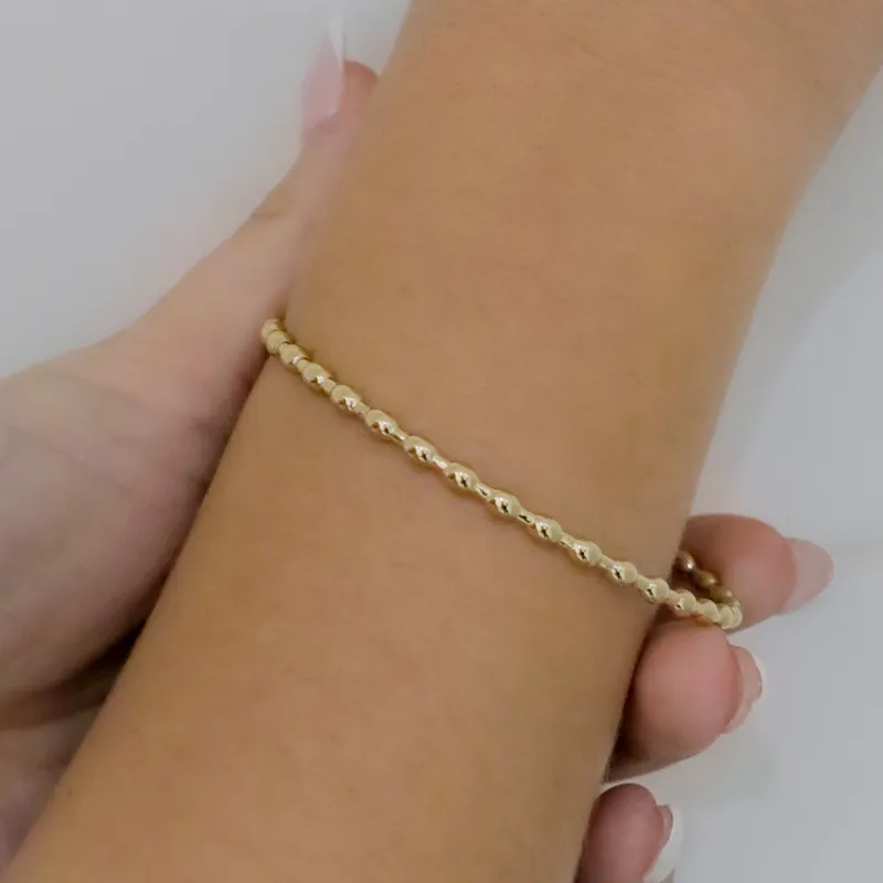 Glow Bead Bangle sold by Evry Jewels