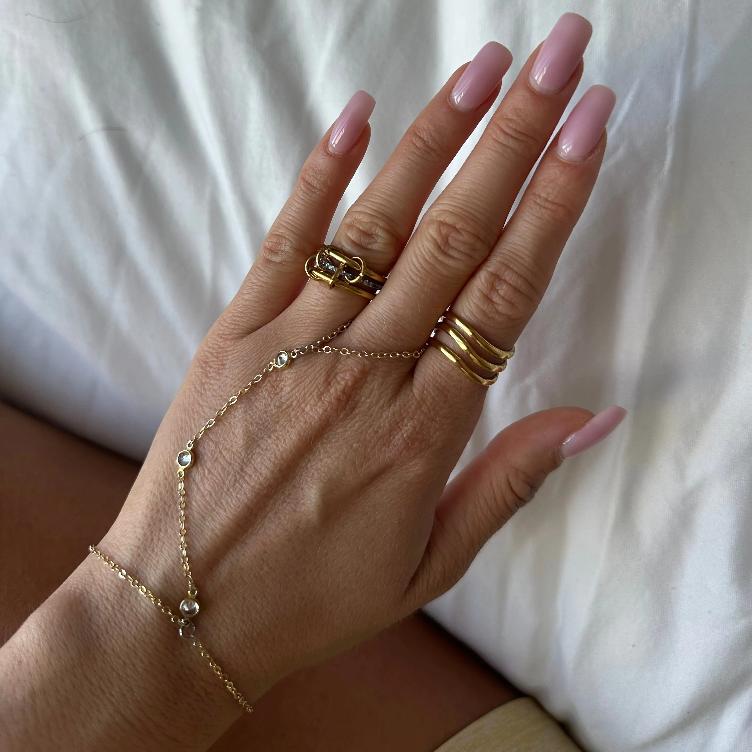 Triple Link Ring (VIP) sold by Evry Jewels product image thumbnail 2