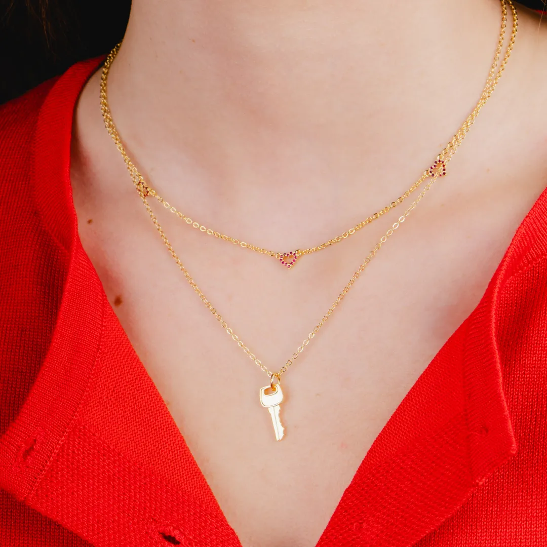 Key To My Heart Necklace (VIP) sold by Evry Jewels product image thumbnail 2